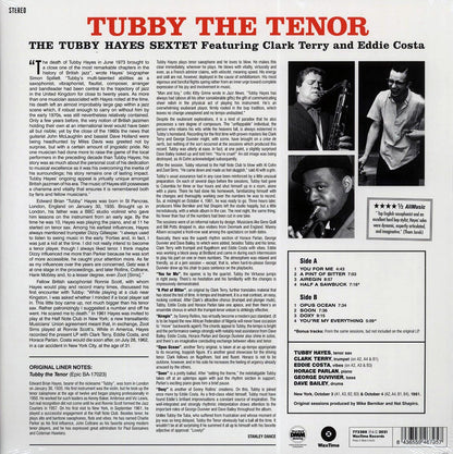 Tubby Hayes Sextet - Tubby The Tenor (+2 bonus tracks) (DMM) (ltd. ed.) (180g) Vinyl Record