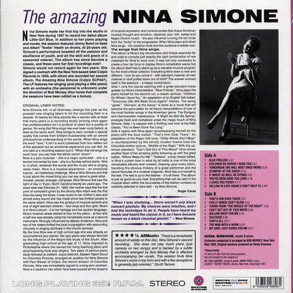 Nina Simone - The Amazing Nina Simone (+5 bonus tracks) (ltd. ed.) (180g) (purple vinyl) Vinyl Record