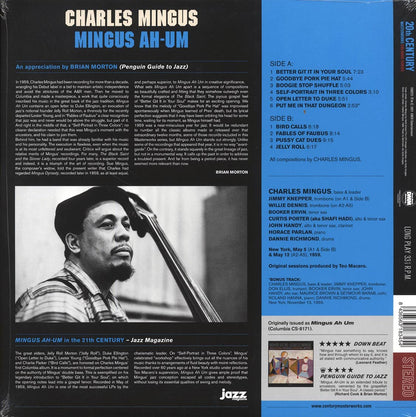 Charles Mingus - Mingus Ah Um (+bonus track) (ltd. ed.) (180g) (purple vinyl) Vinyl Record