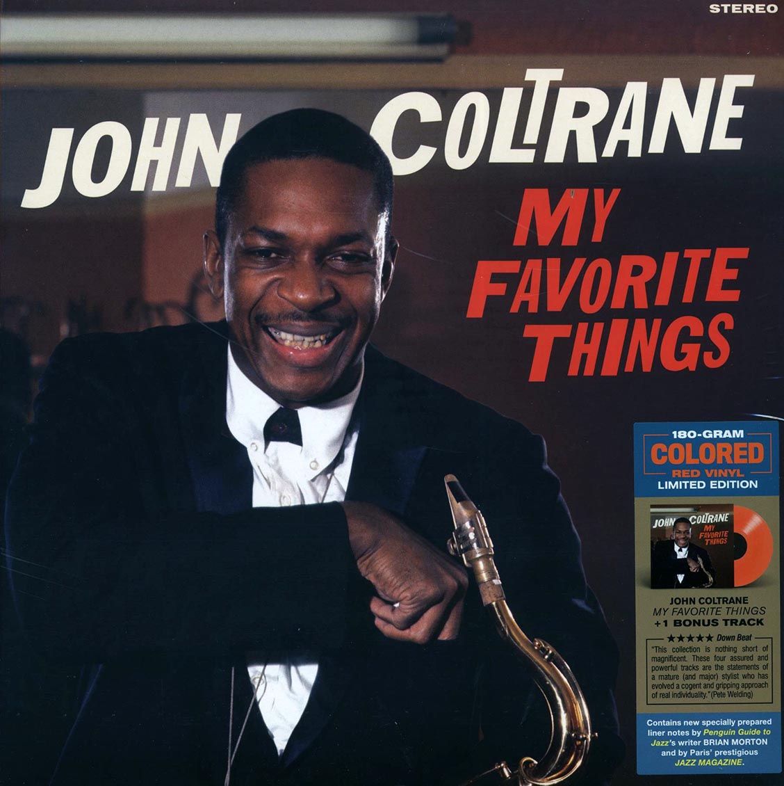 John Coltrane - My Favorite Things (+bonus track) (ltd. ed.) (180g) (red vinyl) Vinyl Record