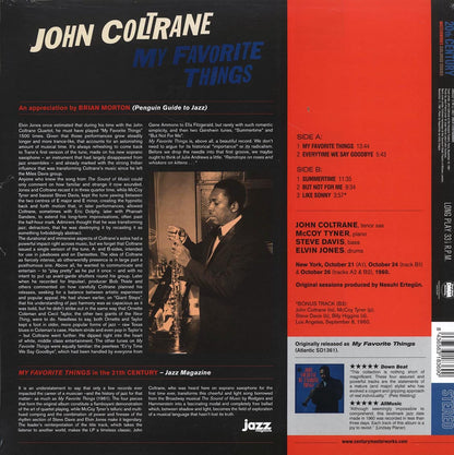 John Coltrane - My Favorite Things (+bonus track) (ltd. ed.) (180g) (red vinyl) Vinyl Record