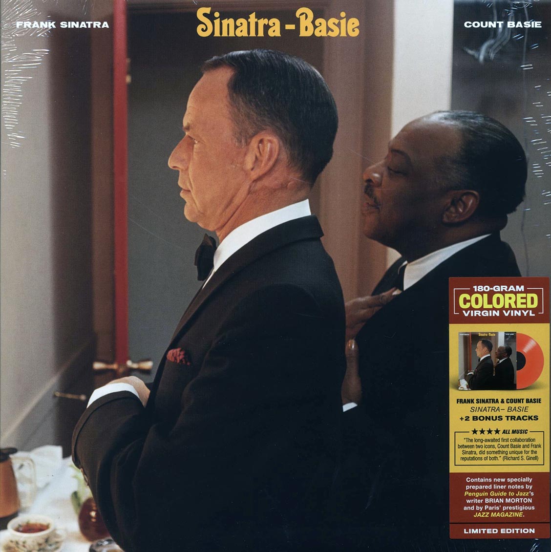 Frank Sinatra, Count Basie - Sinatra-Basie (+2 bonus tracks) (ltd. ed.) (180g) (orange vinyl) Vinyl Record