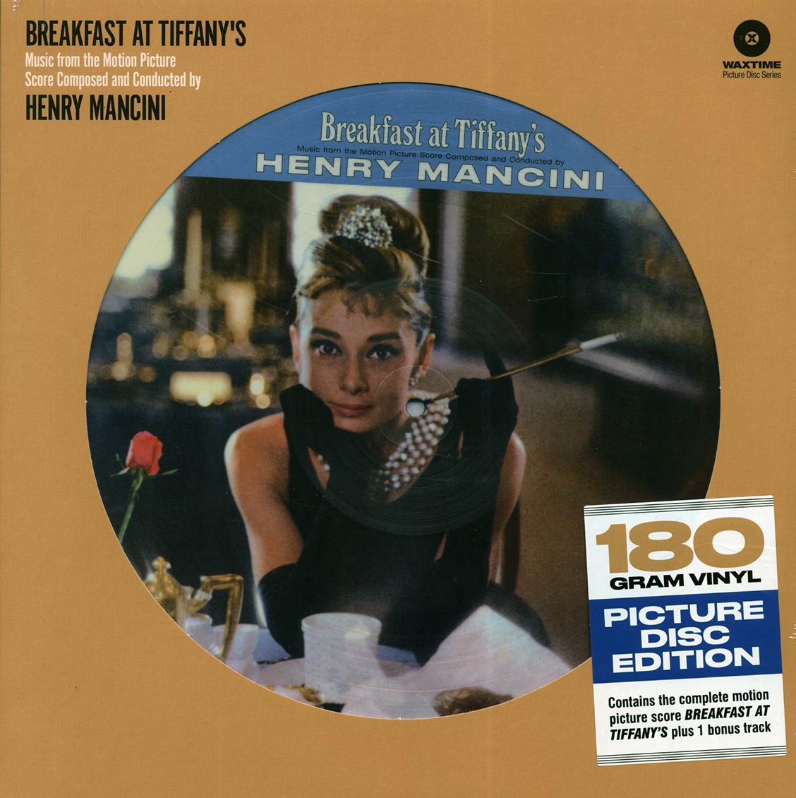 Henry Mancini - Breakfast At Tiffany's: Music From The Motion Picture Score (+bonus track) (ltd. ed.) (picture disc) Vinyl Record