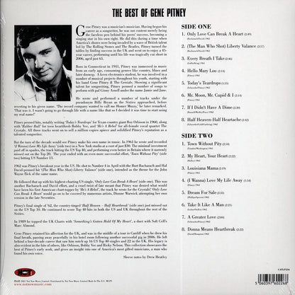 Gene Vincent - The Best Of Gene Vincent (180g) Vinyl Record