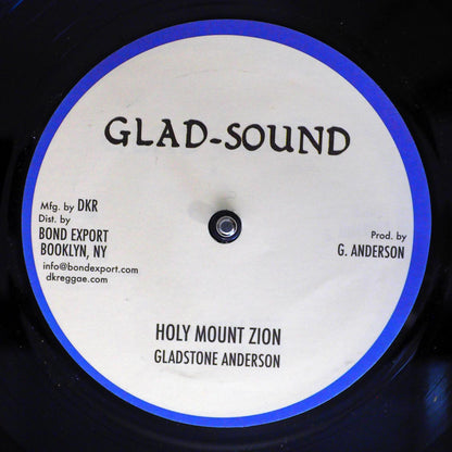 Gladstone Anderson - Holy Children (Extended Mix)  /  Gladstone Anderson - Holy Mount Zion; Version 10" Vinyl Record
