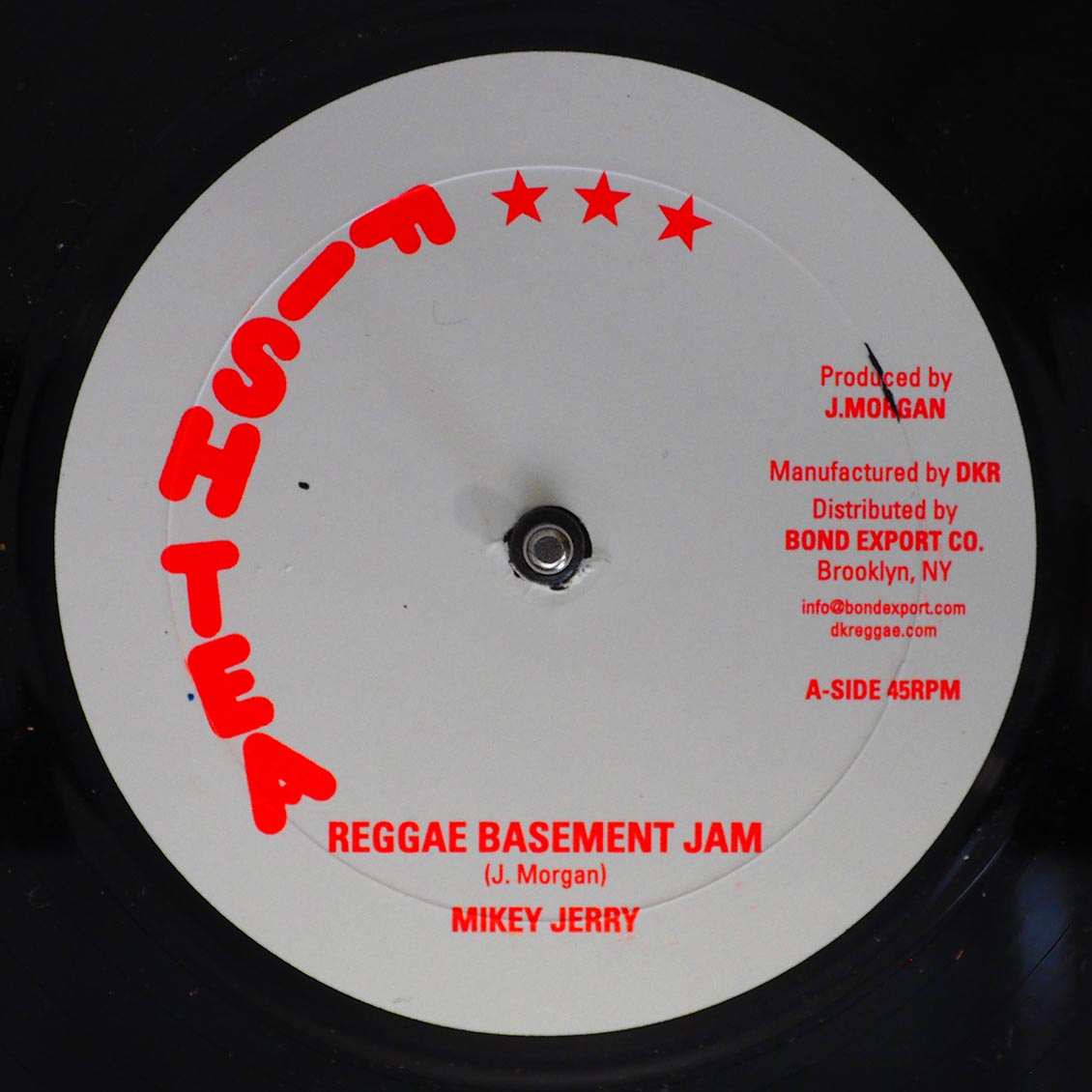 Mikey Jerry - Reggae Basement Jam (Extended Mix)  /  Version 10" Vinyl Record