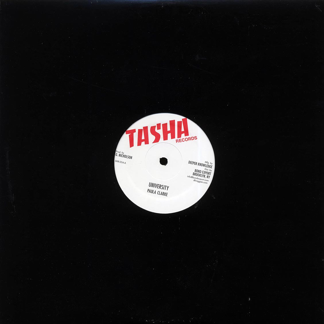 Paula Clarke - University (Extended Mix)  /  Frankie Jones - Mr. Officer; Version 12" Vinyl Record