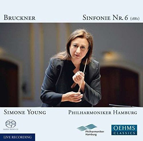 the album cover for Bruckner / Young / Hamburg Phil - Sym 6 in a Major