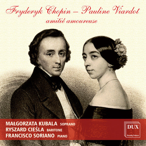 the album cover for Chopin / Viardot / Bordese / Kubala / Ciesla - Amitie Amoureuse