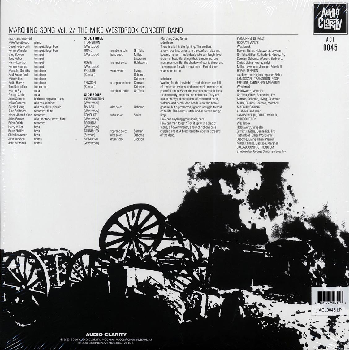 The Mike Westbrook Concert Band - Marching Song Volume 2 (180g) Vinyl Record