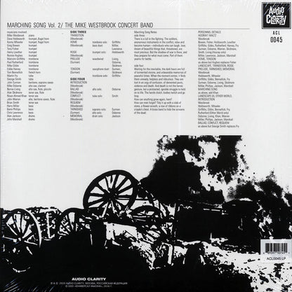 The Mike Westbrook Concert Band - Marching Song Volume 2 (180g) Vinyl Record