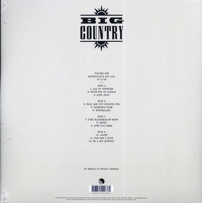 Big Country - We're Not In Kansas: The Live Bootleg Series 1993-1998 Volume 1 (ltd. ed.) (2xLP) (yellow vinyl) Vinyl Record