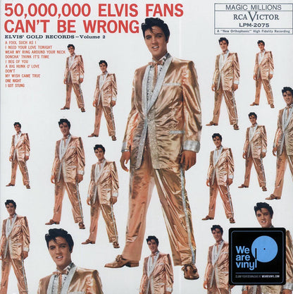 Elvis Presley - 50,000,000 Elvis Fans Can't Be Wrong: Elvis' Gold Records Volume 2 (incl. mp3) Vinyl Record