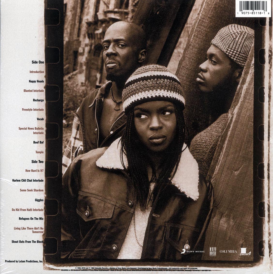 Fugees Tranzlator Crew - Blunted On Reality (incl. mp3) Vinyl Record