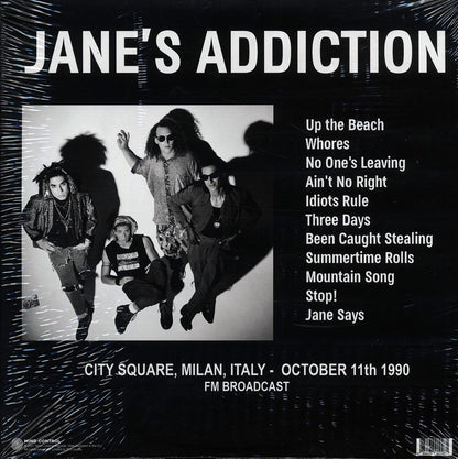 Jane's Addiction City Square, Milan, Italy, October 11th 1990 FM Broadcast ltd. 500 copies made Vinyl Record