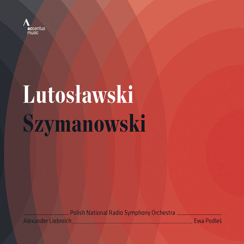 the album cover for Lutoslawski / Szymanowski / Liebreich / Polish - Con for Orch-Three Fragments from Poems