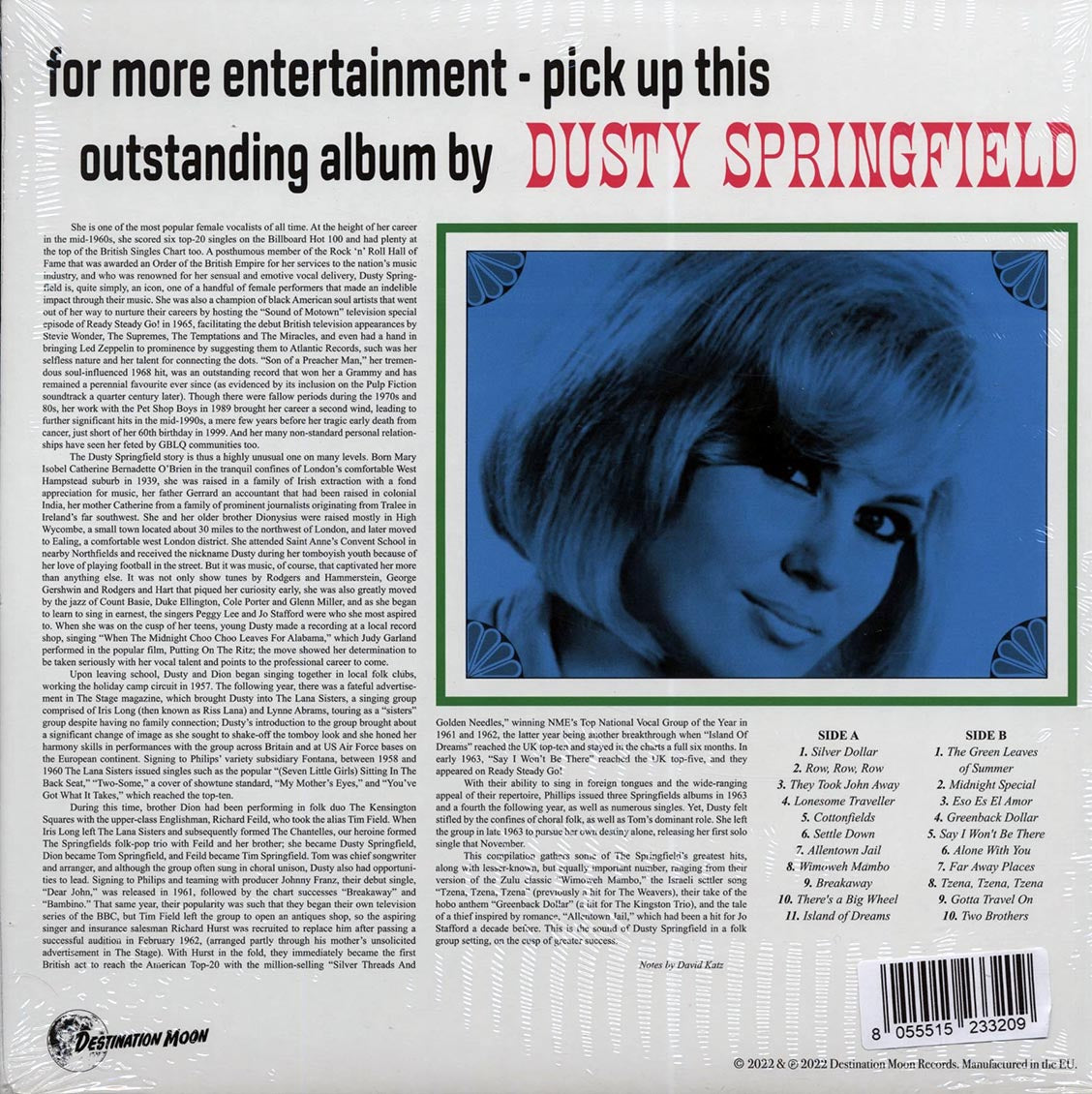 Dusty Springfield - Faraway Places: Her Early Years With The Springfields 1962-1963 (white vinyl) Vinyl Record