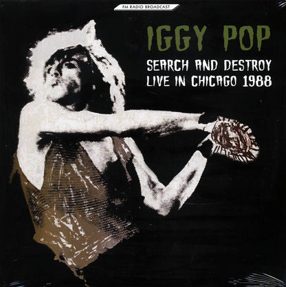 Iggy Pop Search And Destroy: Live In Chicago 1988 2xLP Vinyl Record