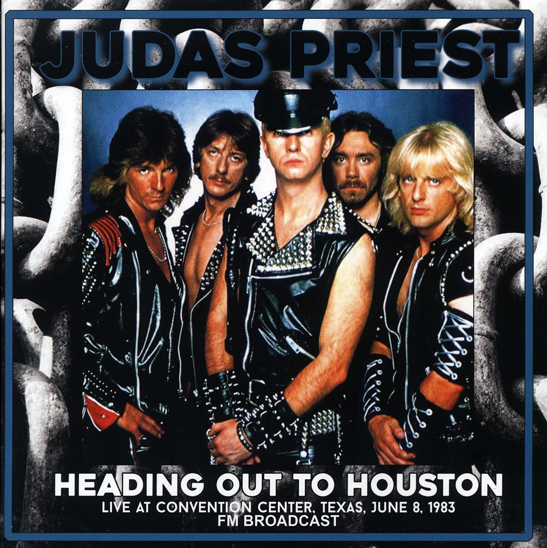 Judas Priest - Heading Out To Houston: Live At Convention Center, Texas, June 8, 1983 FM Broadcast Vinyl Record