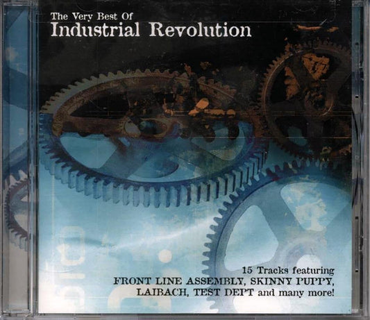 Front Line Assembly Skinny Puppy Killing Joke Adrian Sherwood Laibach Etc The Very Best Of Industrial Revolution marked/ltd stock Music CD