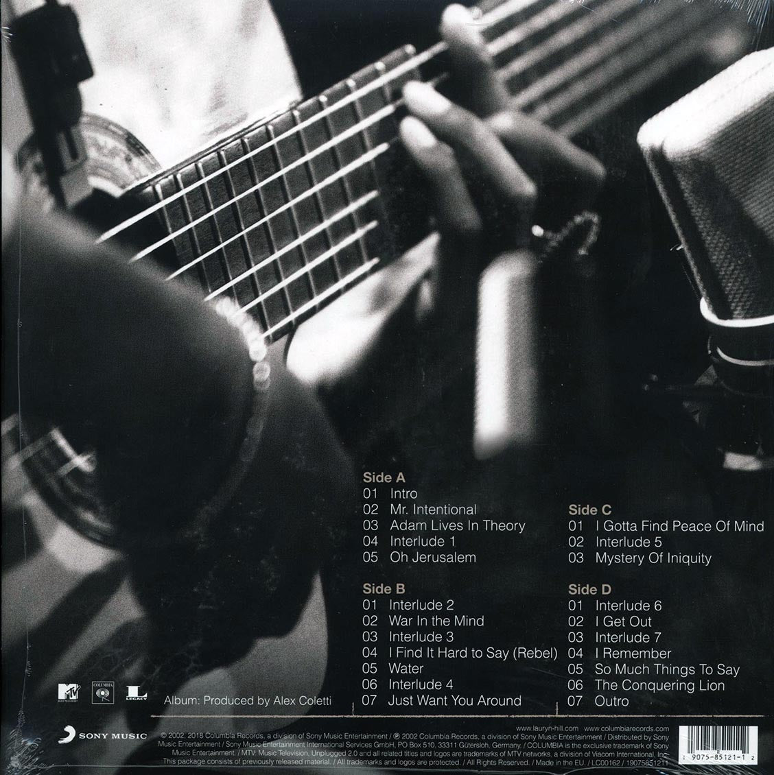 Lauryn Hill - MTV Unplugged 2.0 (2xLP) Vinyl Record