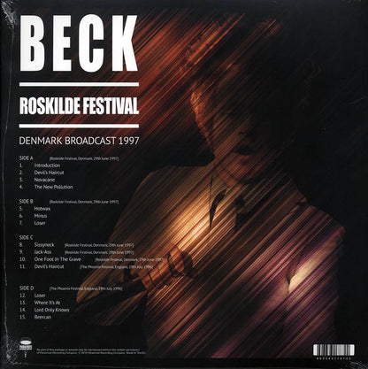 Beck - Roskilde Festival: Denmark Broadcast 1997 (2xLP) Vinyl Record