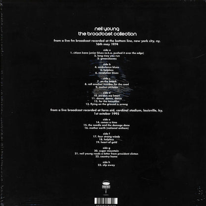Neil Young - The Broadcast Collection (casebound set) (ltd. ed.) (4xLP) (box set) Vinyl Record
