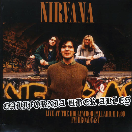 Nirvana California Uber Alles: Live At The Hollywood Palladium 1990 FM Broadcast ltd. 500 copies made Vinyl Record