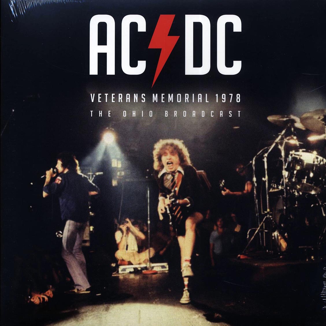 ACDC Veterans Memorial 1978: The Ohio Broadcast ltd. ed. red Vinyl Record
