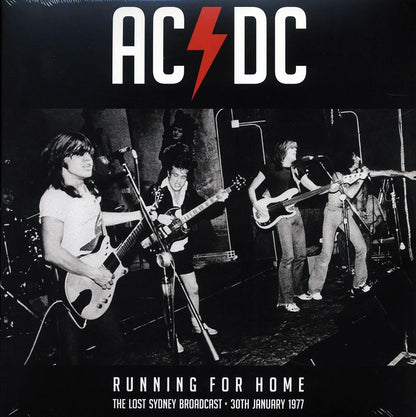 ACDC Running For Home: The Lost Sydney Broadcast, 30th January 1977 ltd. ed. 2xLP yellow Vinyl Record