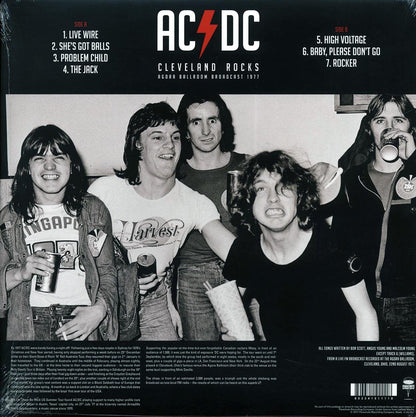 ACDC Cleveland Rocks: Agora Ballroom Broadcast 1977 ltd. ed. deluxe edition remastered Vinyl Record