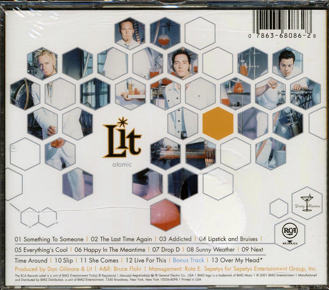Lit - Atomic Music CD