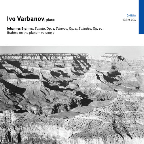 the album cover for Brahms / Ivo Varbanov - Brahms On The Piano 2 [Digipak]