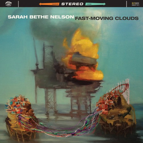 the album cover for Sarah Bethe Nelson - Fast Moving Clouds