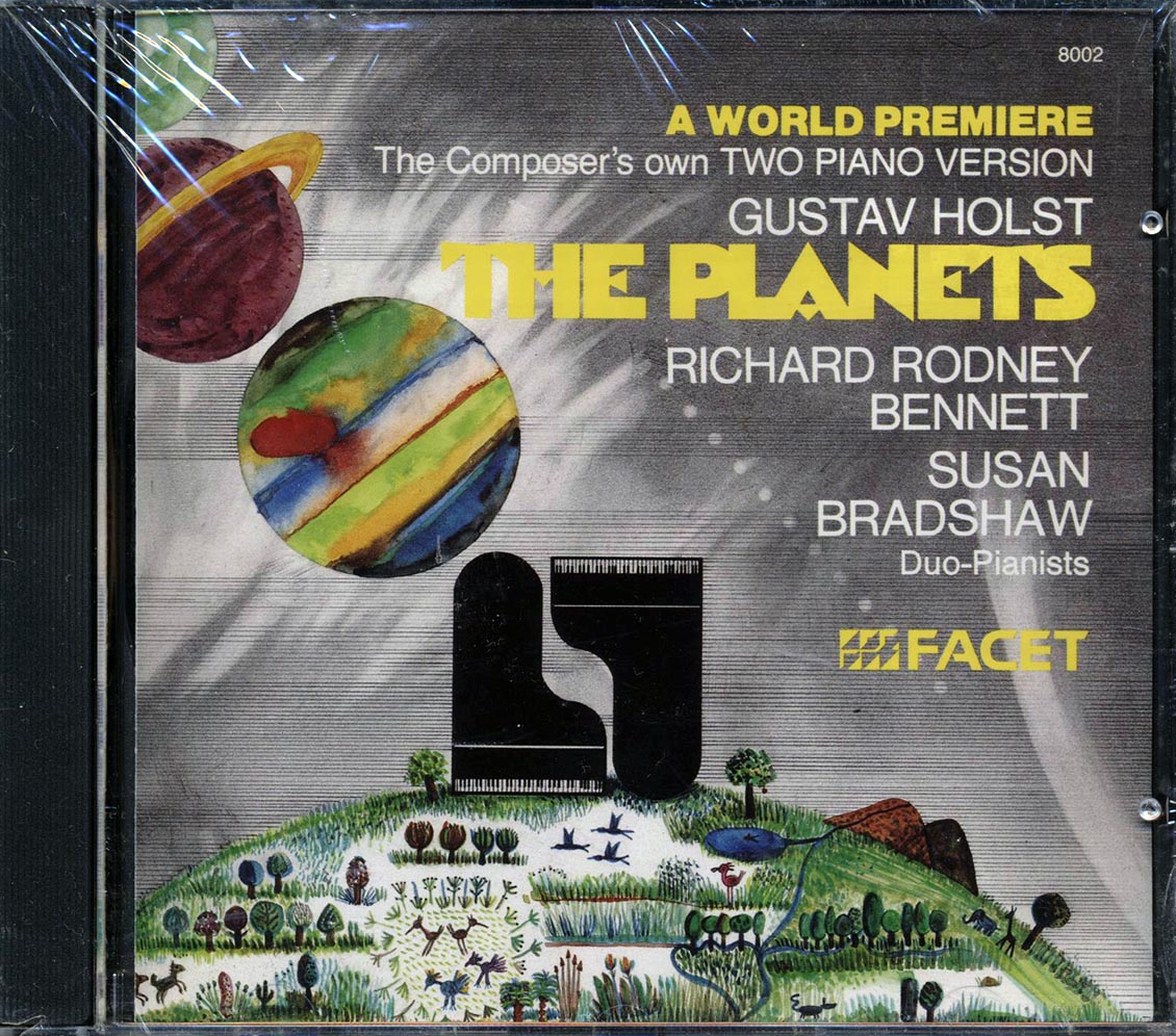 Gustav Holst, Richard Rodney Bennett, Susan Bradshaw - Gustav Holst The Planets; The Composer's Own Two Piano Version Music CD
