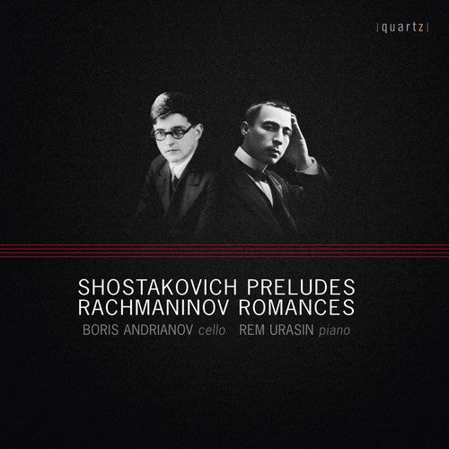 the album cover for Shostakovich / Rachmaninov / Andrianov / Urasin - Preludes & Romances