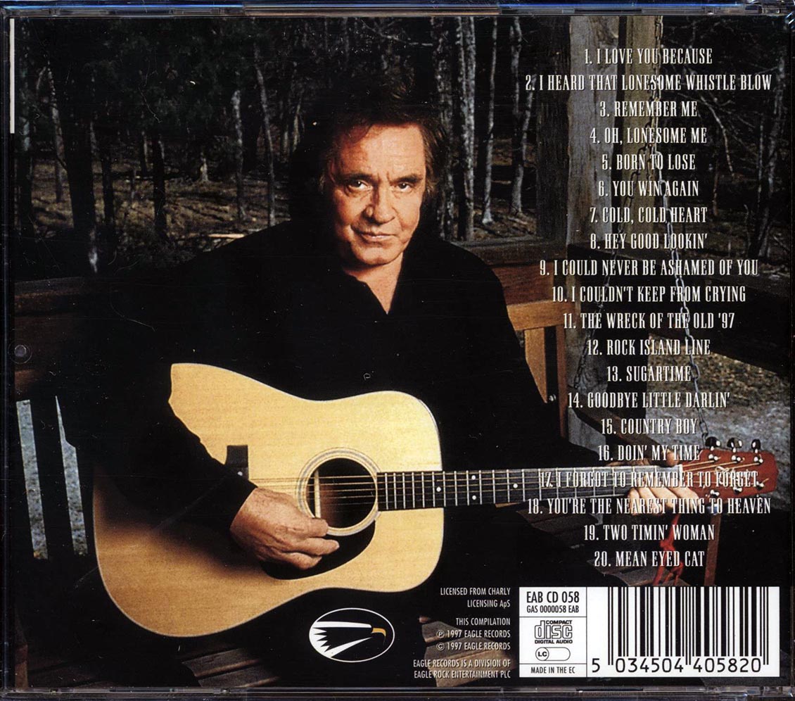 Johnny Cash - The Masters: Johnny Cash Sings The Country Classics Music CD