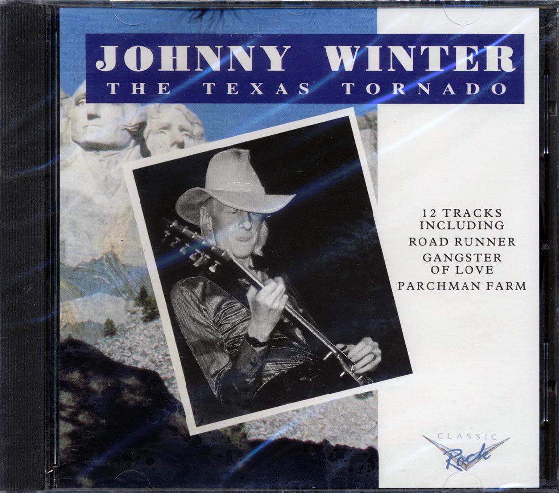 Johnny Winter - The Texas Tornado Music CD