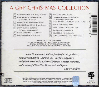 Daryl Stuermer, Tom Scott, David Benoit, Etc. - A GRP Christmas Collection (marked/ltd stock) Music CD