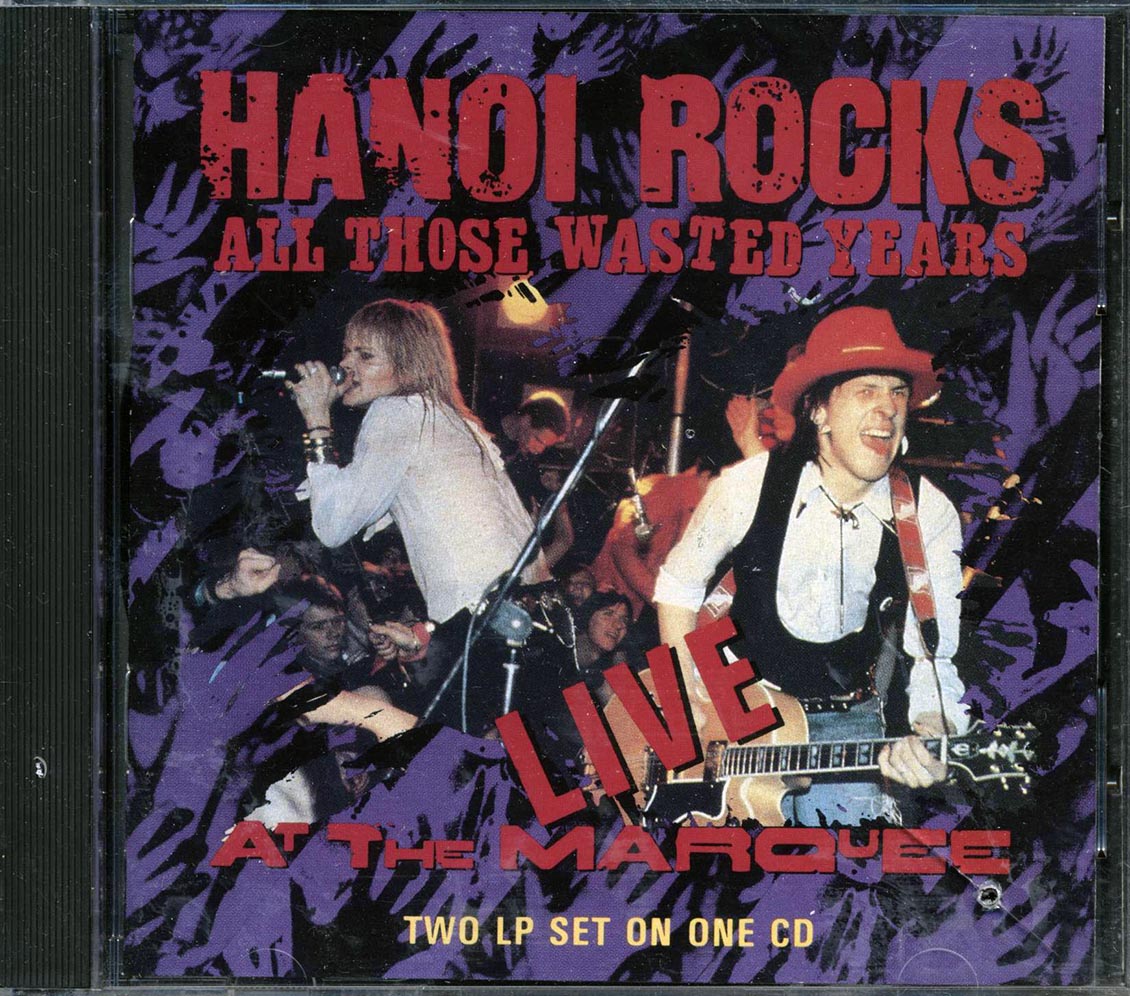 Hanoi Rocks - All Those Wasted Years Music CD
