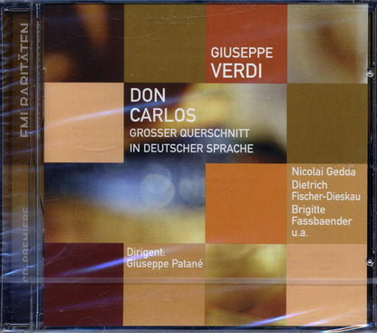 Giuseppe Verdi - Don Carlos Music CD