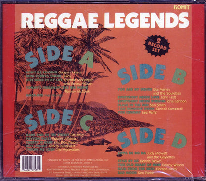 Gregory Isaacs, U Roy, Freddie McGregor, Horace Andy, Etc. - Reggae Legends (21 tracks) (2xCD) Music CD