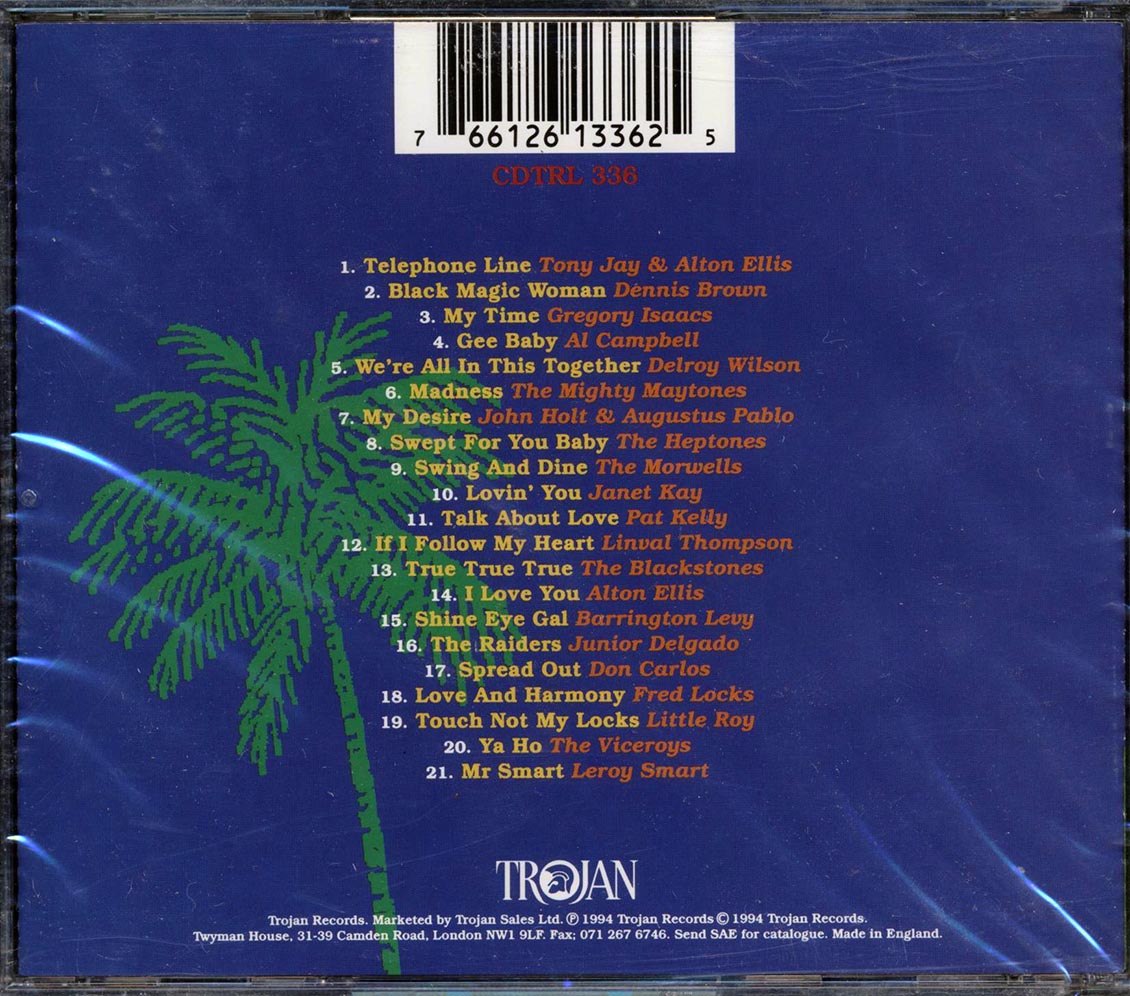 Alton Ellis, Al Campbell, Augustus Pablo, Dennis Brown, Etc. - Burning Up (21 tracks) Music CD