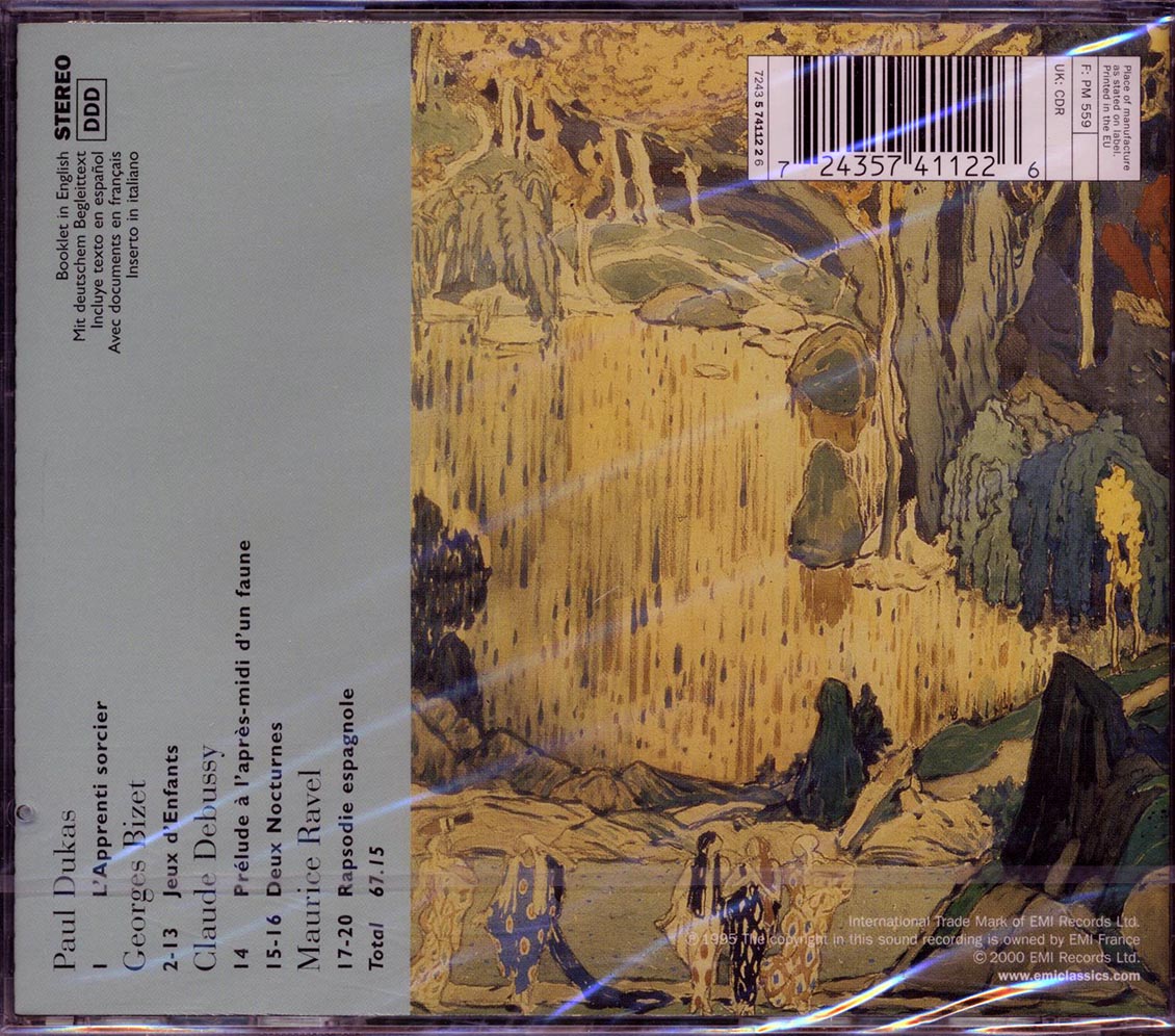 Jean-Philippe Collard, Michel Beroff - French Piano Music Music CD