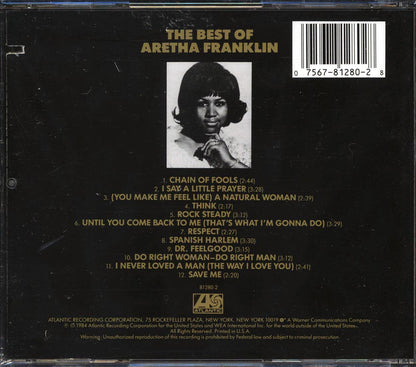Aretha Franklin - The Best Of Aretha Franklin (marked/ltd stock) Music CD