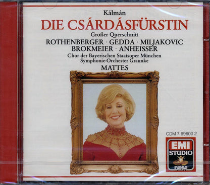 Emmerich Kalman - Die Csardasfurstin Music CD