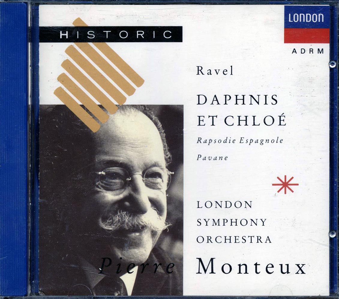 Ravel, Monteux, London Symphony Orchestra - Daphnis Et Chloe Music CD