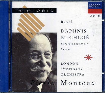 Ravel, Monteux, London Symphony Orchestra - Daphnis Et Chloe Music CD