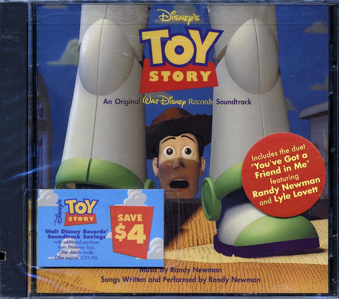 Randy Newman - Toy Story: An Original Walt Disney Records Soundtrack (marked/ltd stock) Music CD