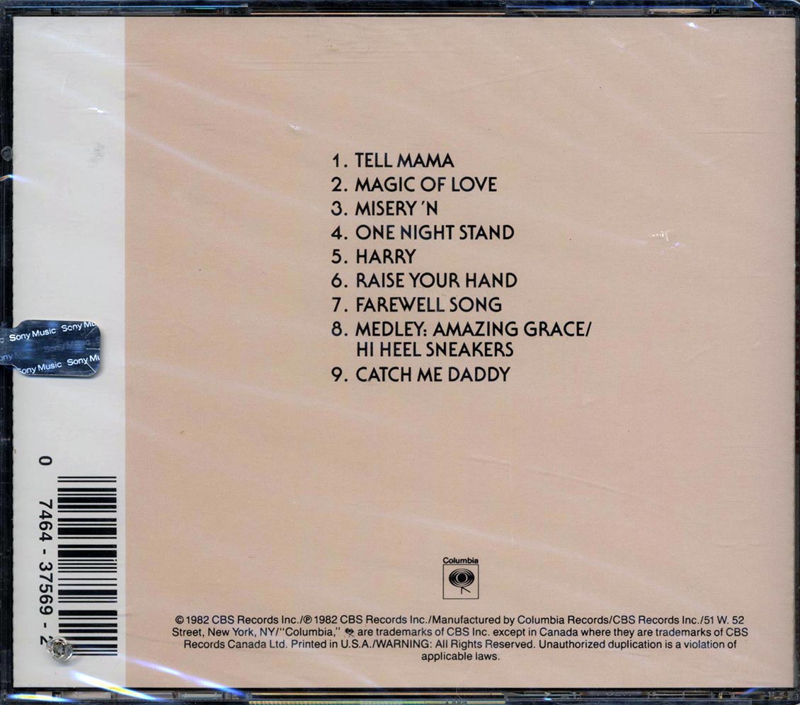 Janis Joplin - Farewell Song Music CD